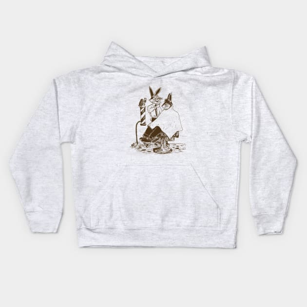 Harecut Kids Hoodie by Pixelmania